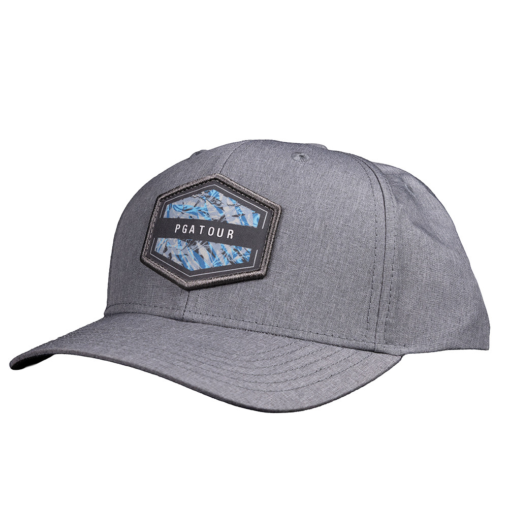 PGA Tour HexFlex Heather Performance Adjustable Hat - Maple Hill Golf